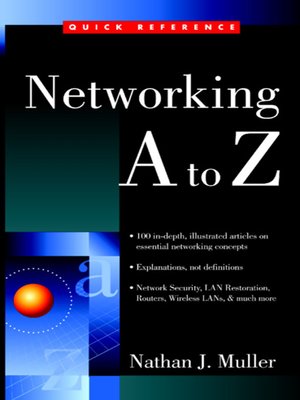 cover image of Networking A to Z